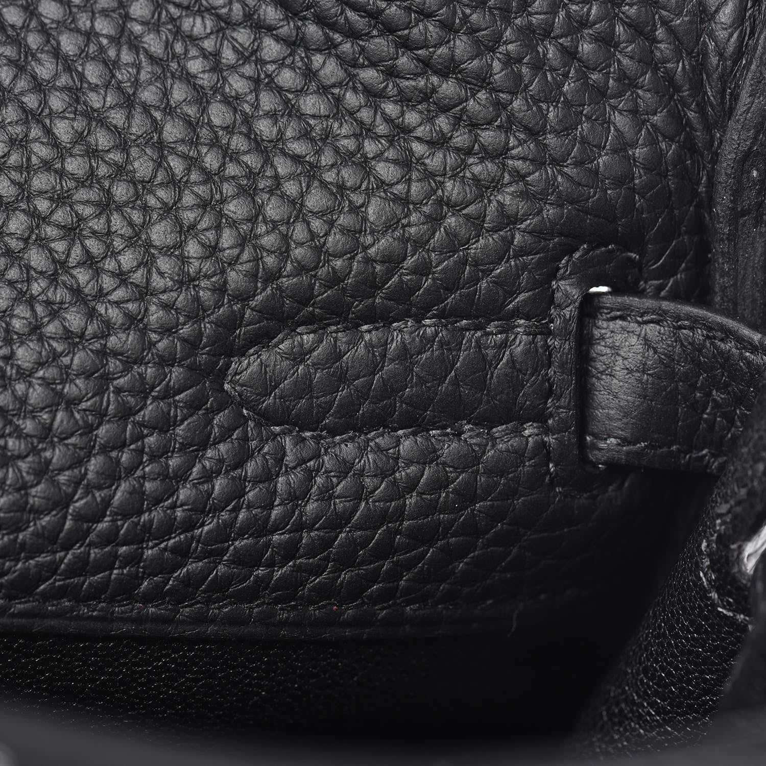 Hermes Taurillon Clemence Kelly Ado Backpack Black 9 of 25