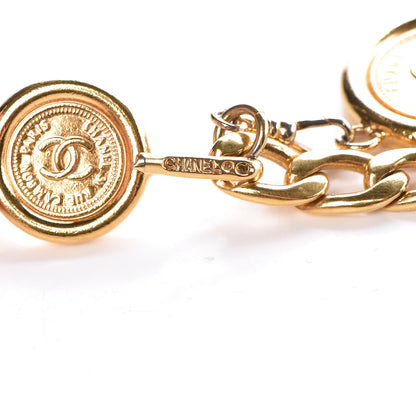 Chanel Chain CC Medallion Belt Gold 3 of 4