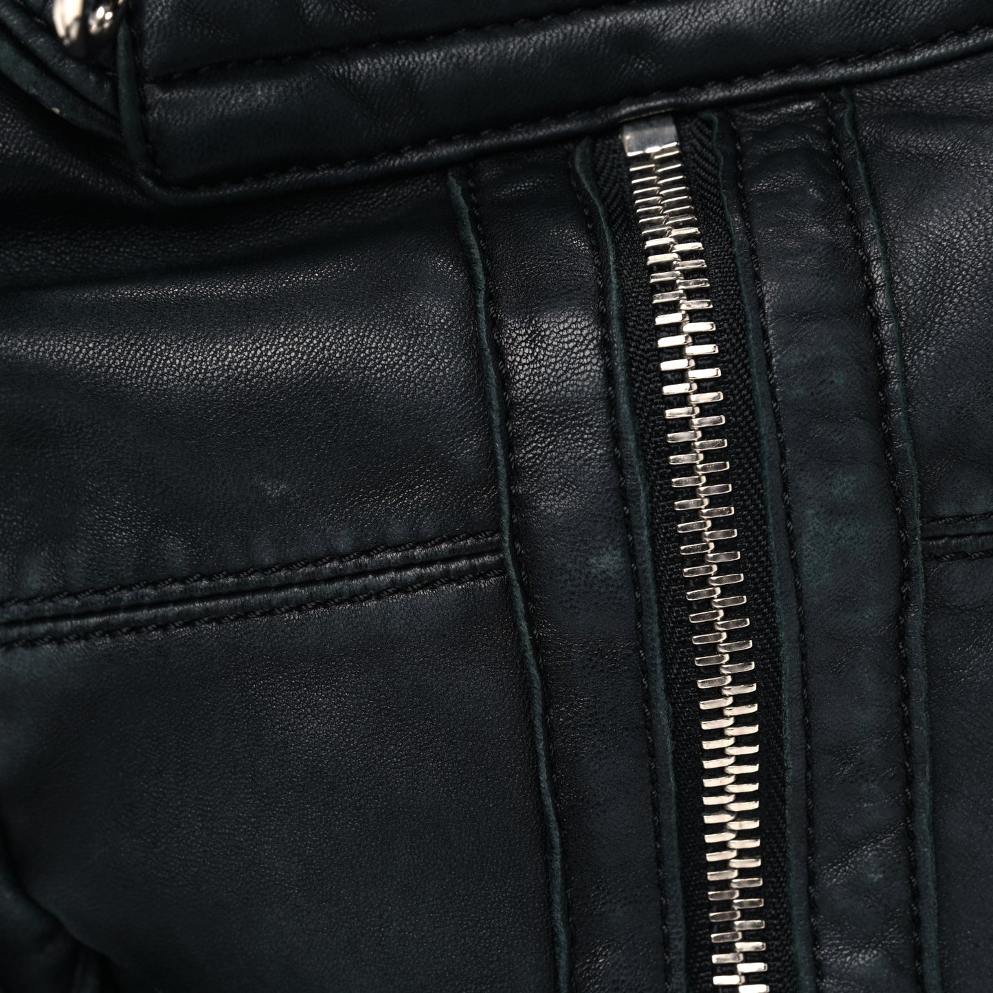 Lambskin Marti Backpack Bag Washed Black Rhodium Hardware