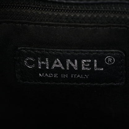 Chanel Caviar Quilted Petit Shopping Tote PST Black 6 of 12