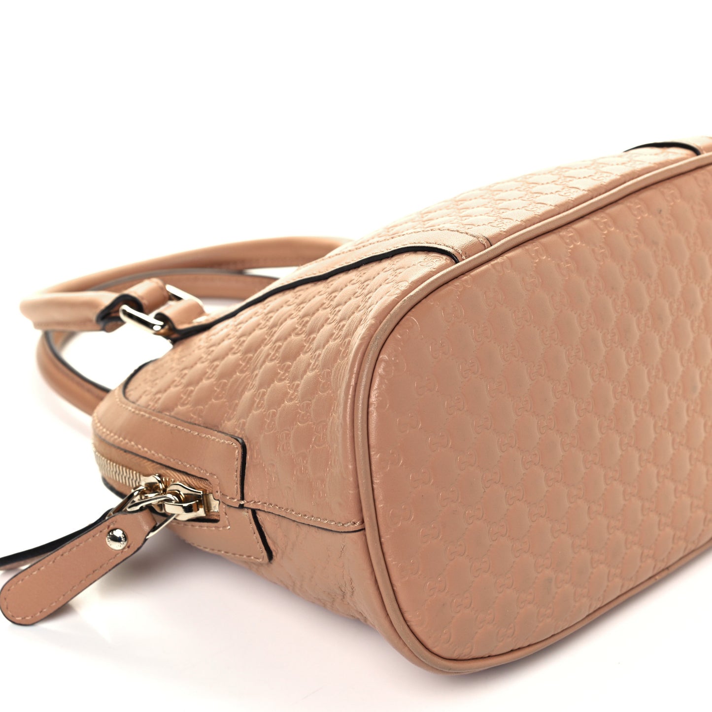 Soft Microguccissima Mini Dome Bag Camelia