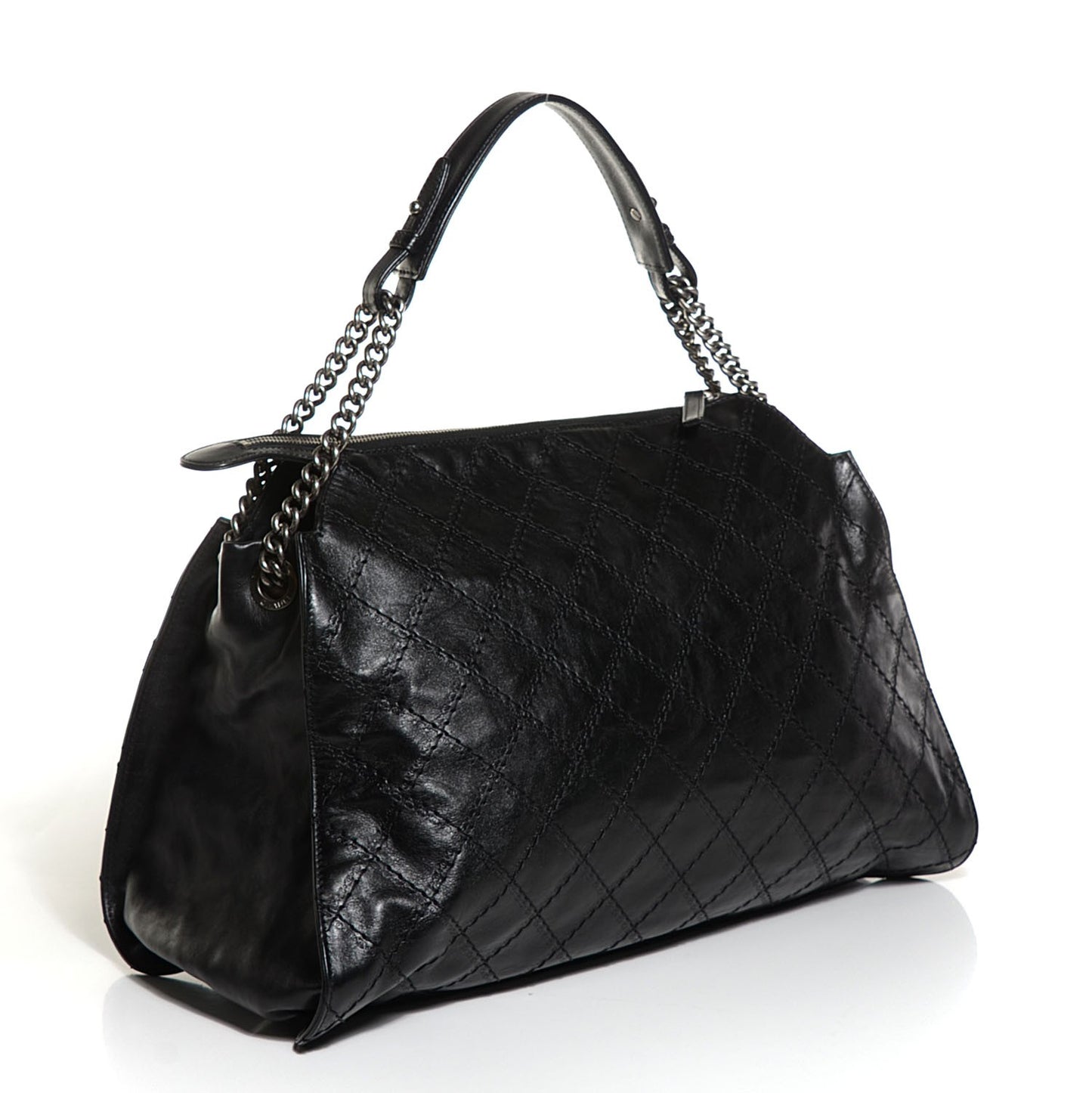 Calfskin CC Crave Tote Black