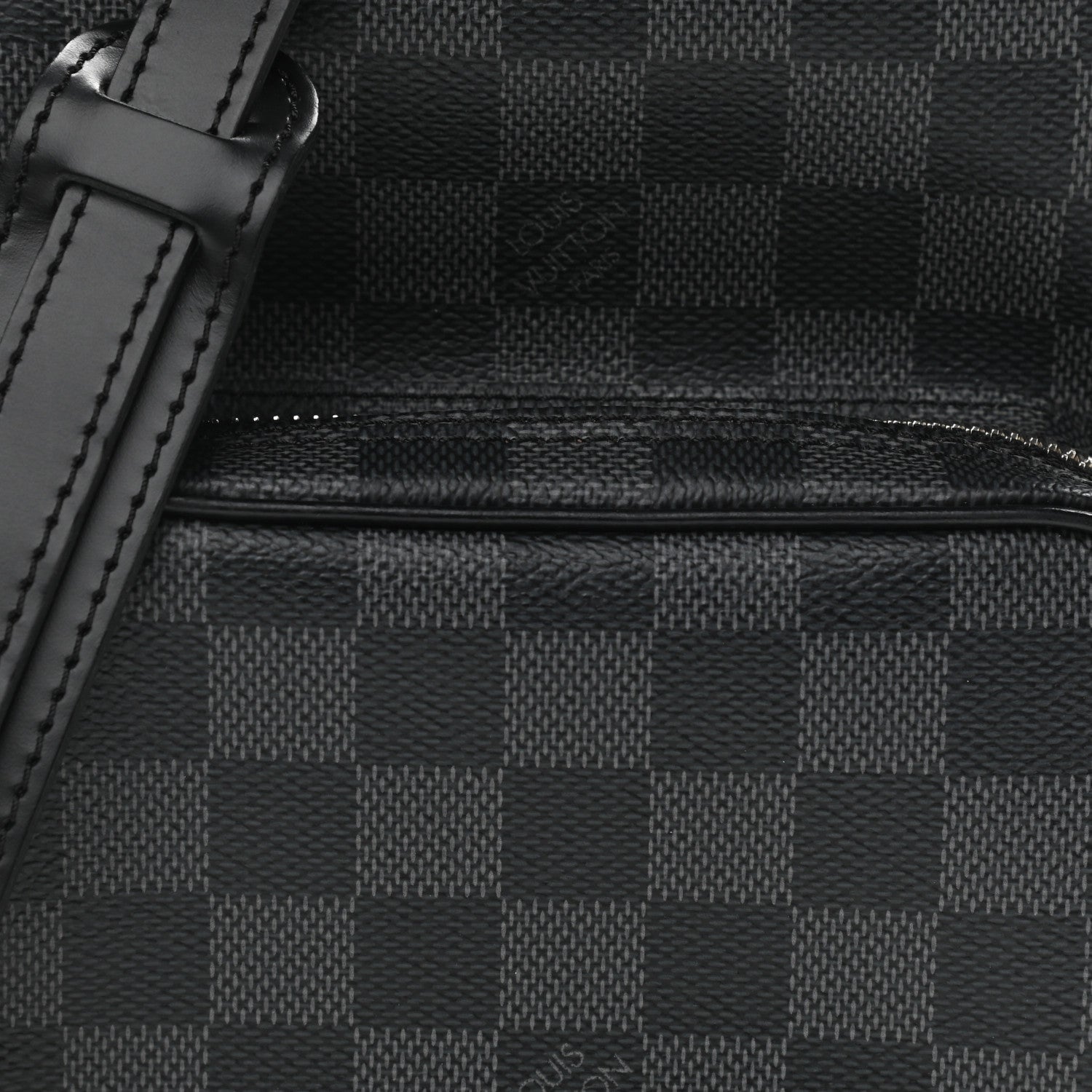Louis Vuitton Damier Graphite Rem Bag 9 of 11