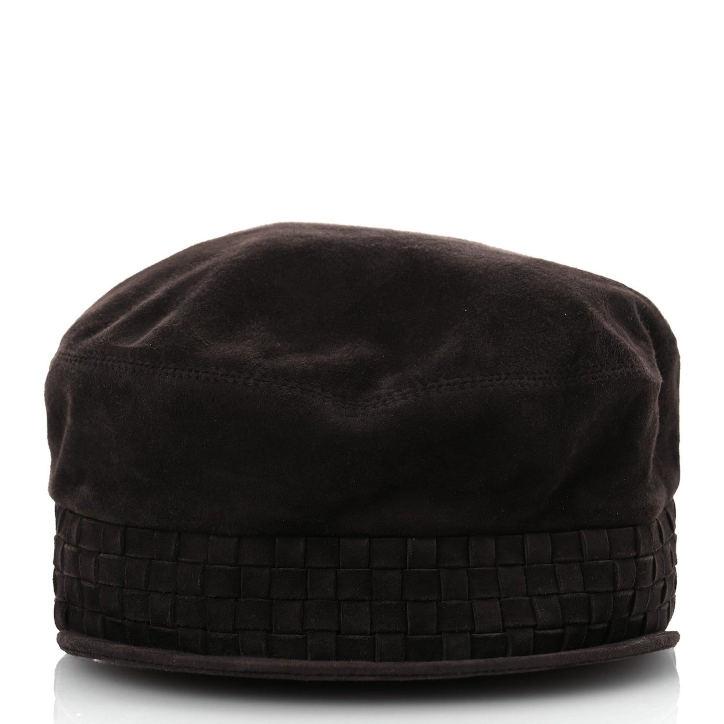 Suede Casquette Cabourg Cliquetis Cap 57 Marron Ebene