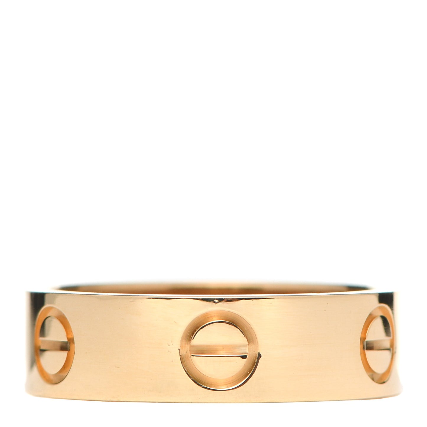 18K Yellow Gold 5.5mm LOVE Ring 53 6.25