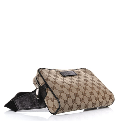Gucci Monogram Belt Bag Dark Brown 4 of 14