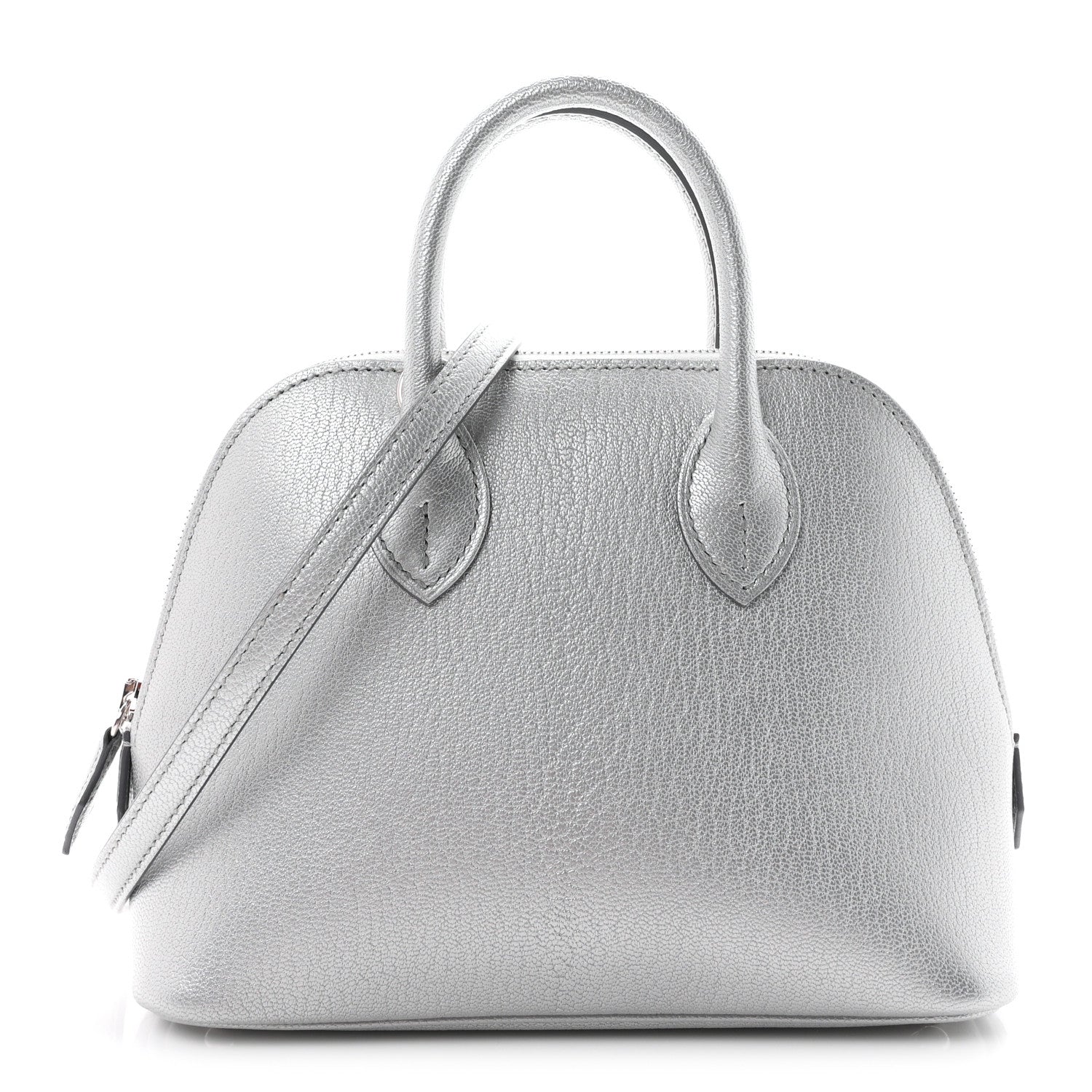 Hermes Metallic Chevre Chamkilight Mini 1923 Bolide Argent 1 of 11