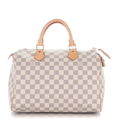 Louis Vuitton Damier Azur Speedy 30 1 of 8