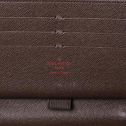 Louis Vuitton Damier Ebene Zippy Organizer Wallet 5 of 9