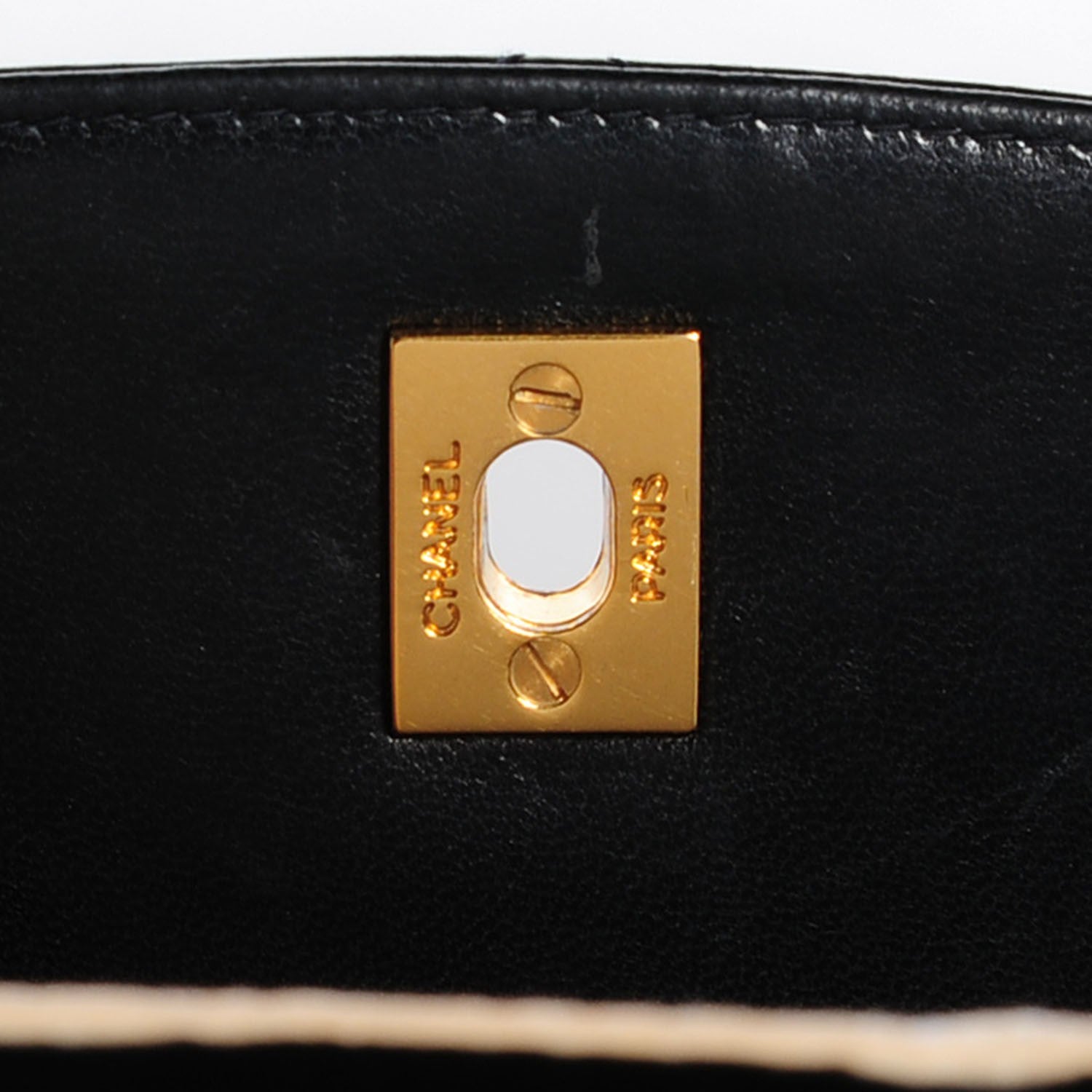 Chanel Lambskin Quilted Flap Shoulder Bag Black 5 of 9