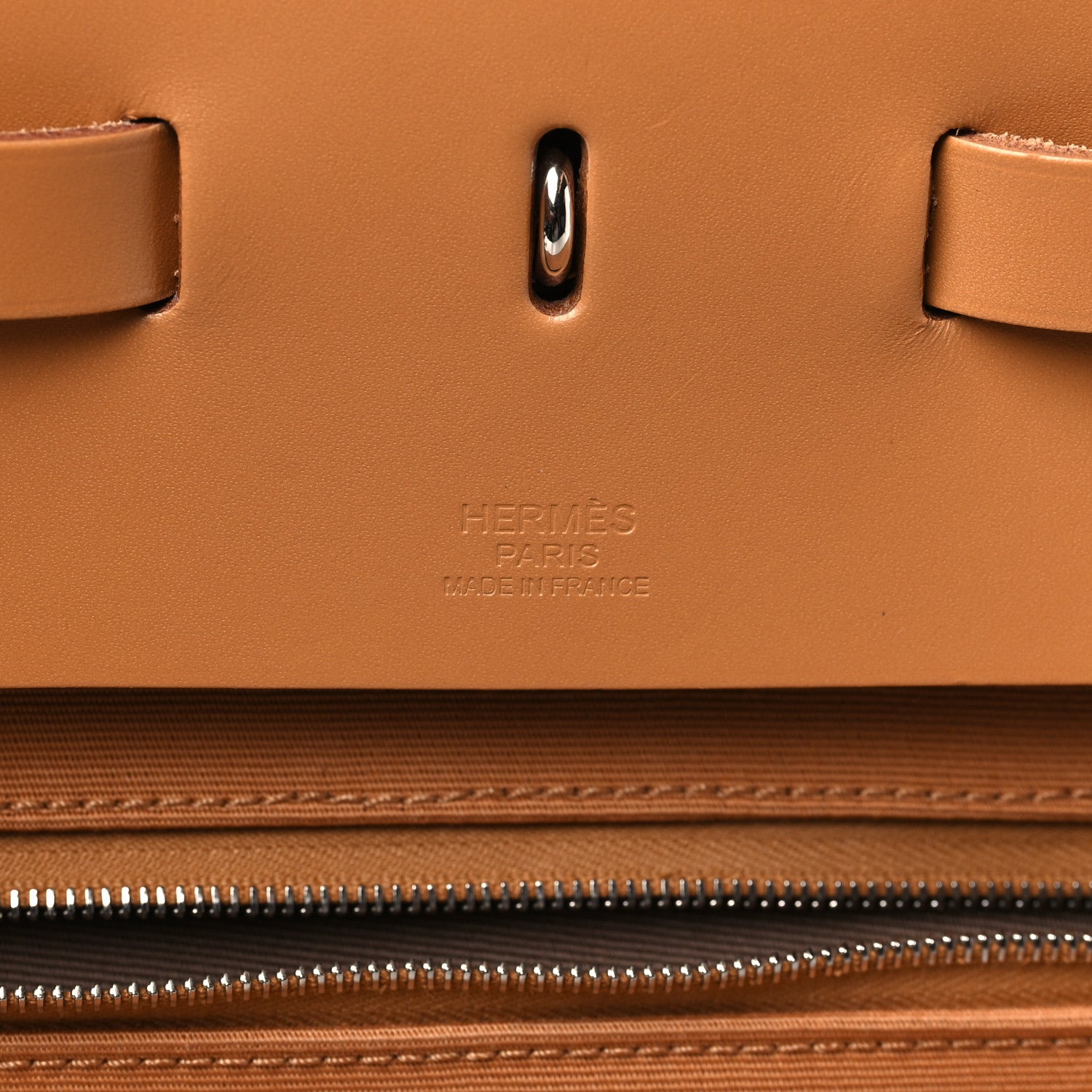 Hermes Military Toile Vache Hunter Herbag Cabine Zip 50 Etoupe Dune 7 of 11