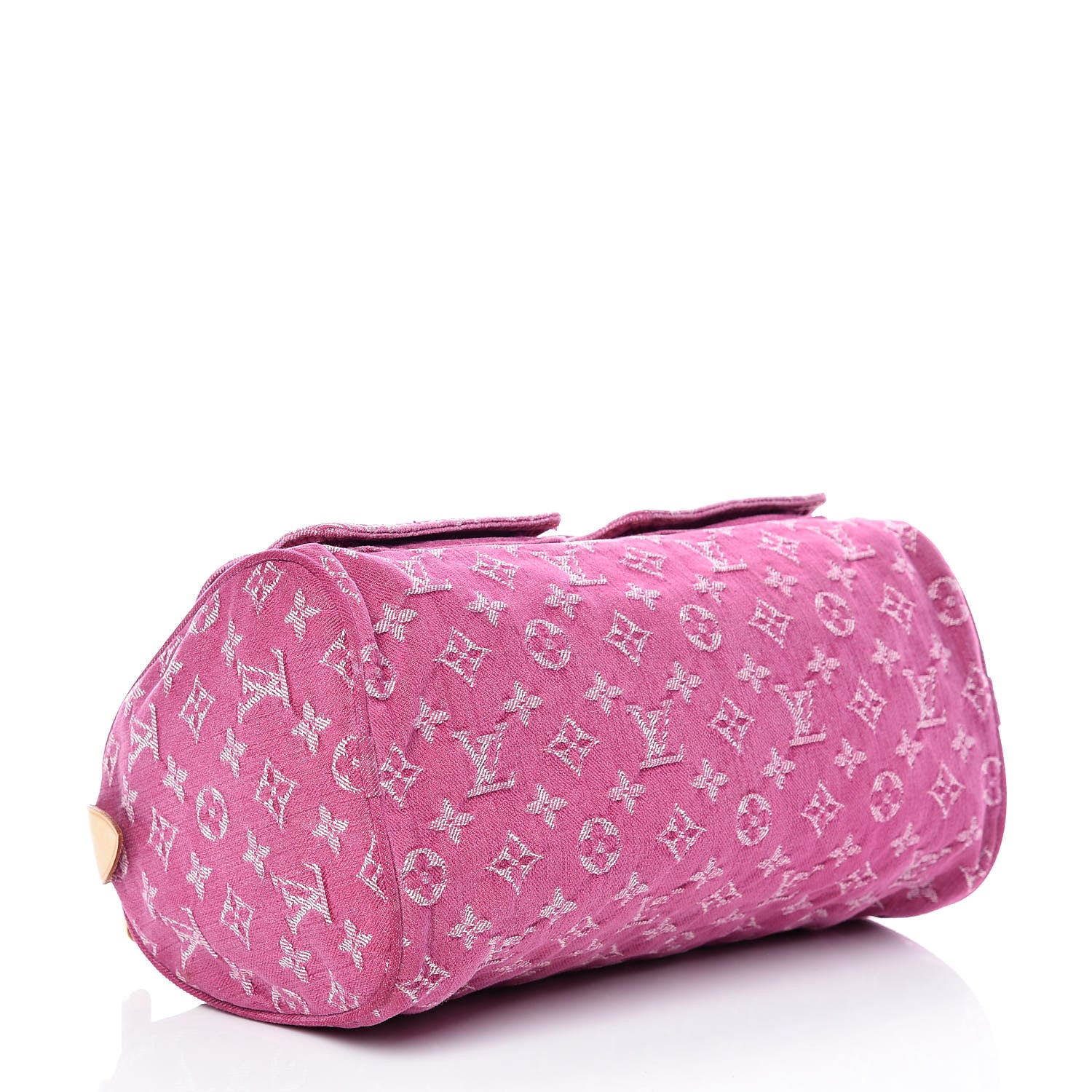 Louis Vuitton Monogram Denim Neo Speedy Fuchsia 4 of 16