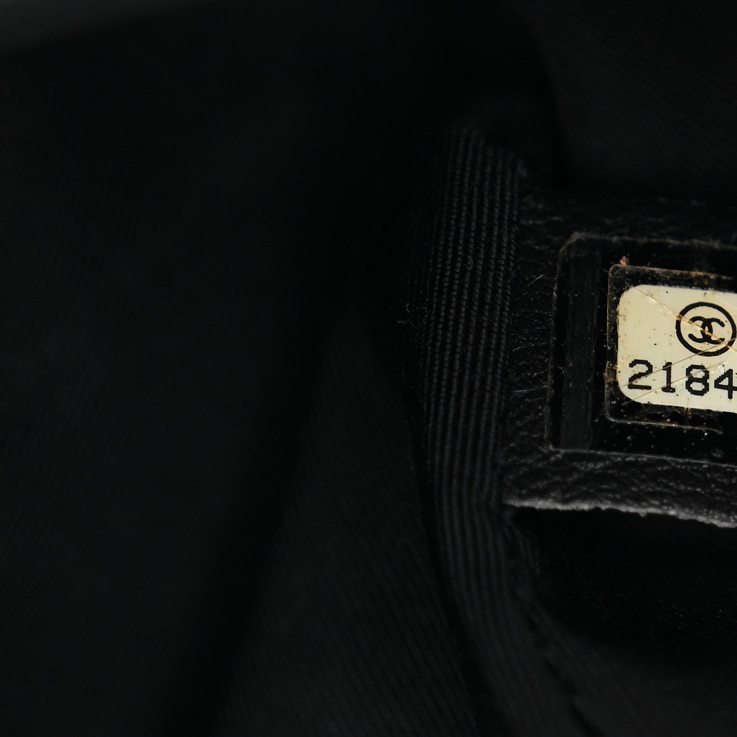 Chanel Lambskin Grosgrain Quilted Flap Black 7 of 11