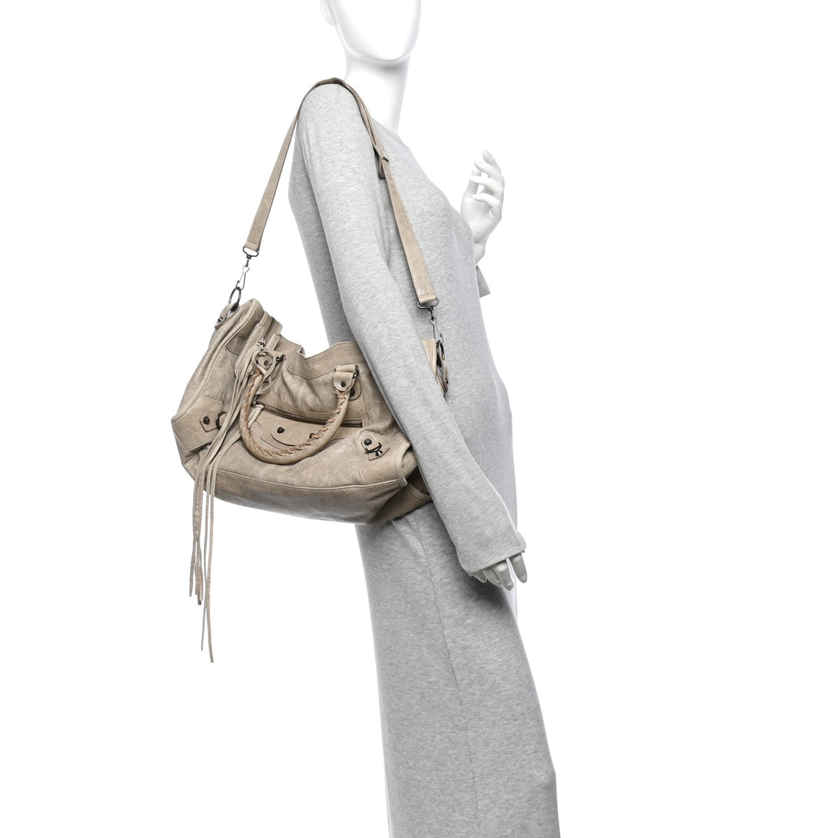 Balenciaga Agneau Classic Hardware Part Time Papyrus 2 of 11