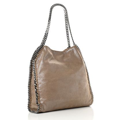 Stella McCartney Shaggy Deer Small Falabella Tote Taupe 3 of 11
