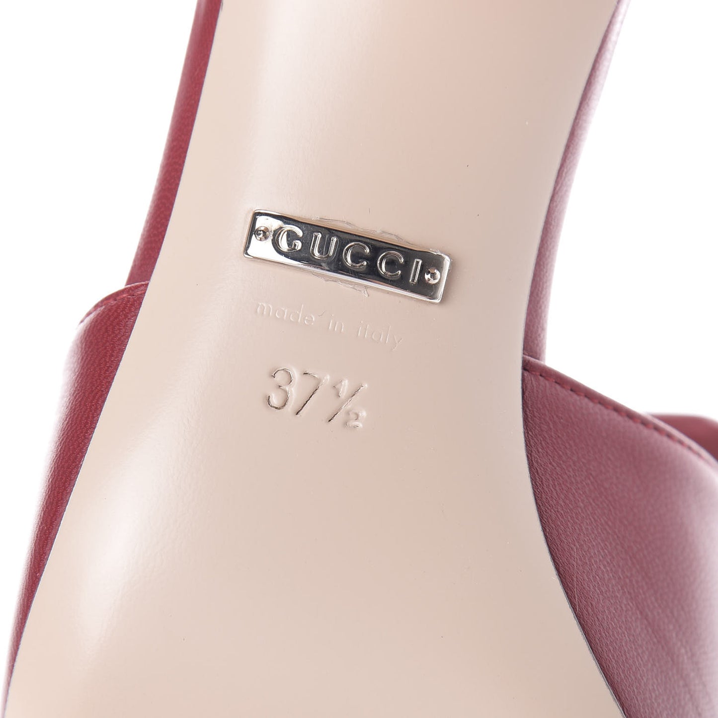 Malaga Kid Crystal Square G Madelyn Mules 37.5 Romantic Cerise