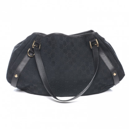 Gucci Monogram Medium Abbey Shoulder Bag Black 1 of 7