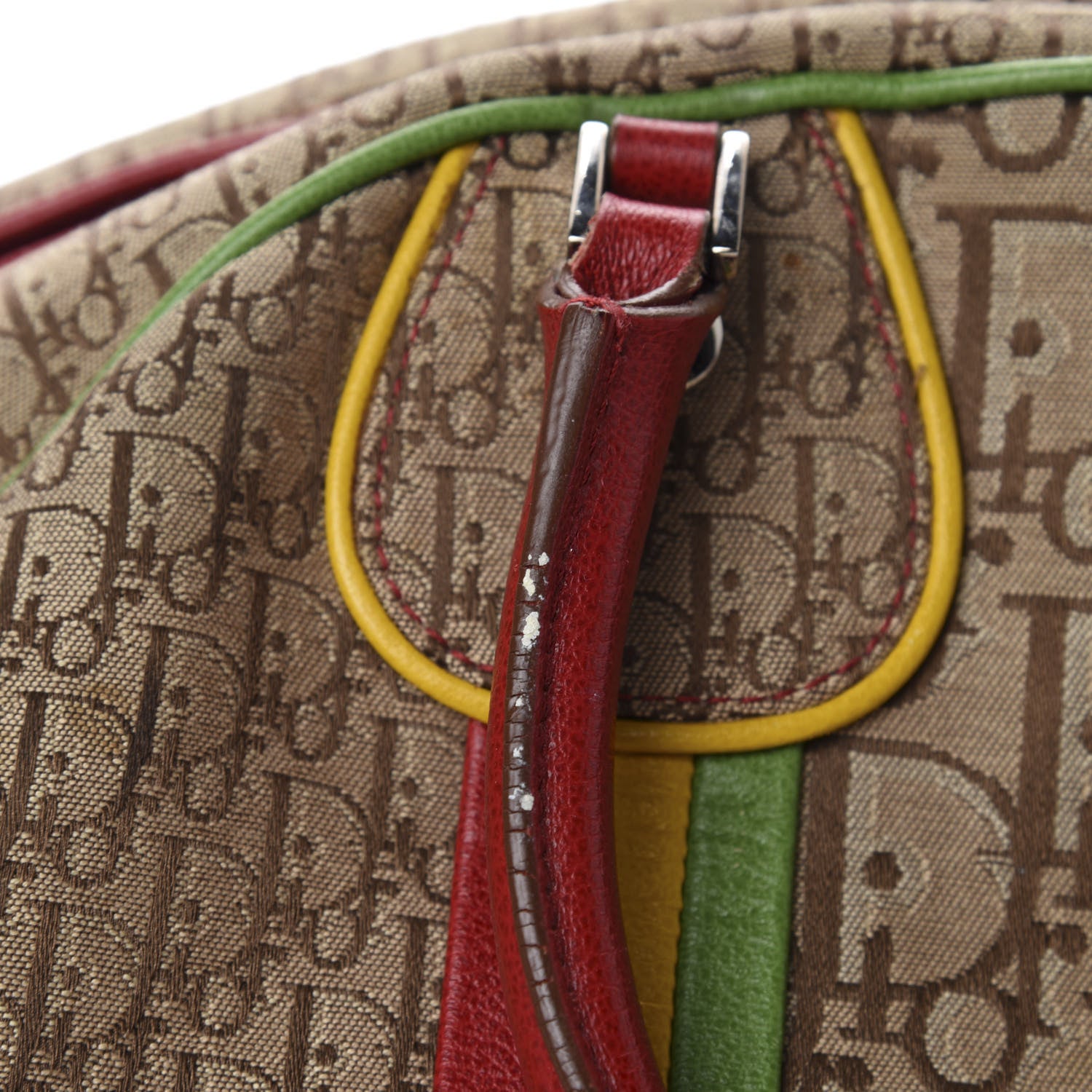Christian Dior Monogram Rasta Bowler Beige 11 of 12