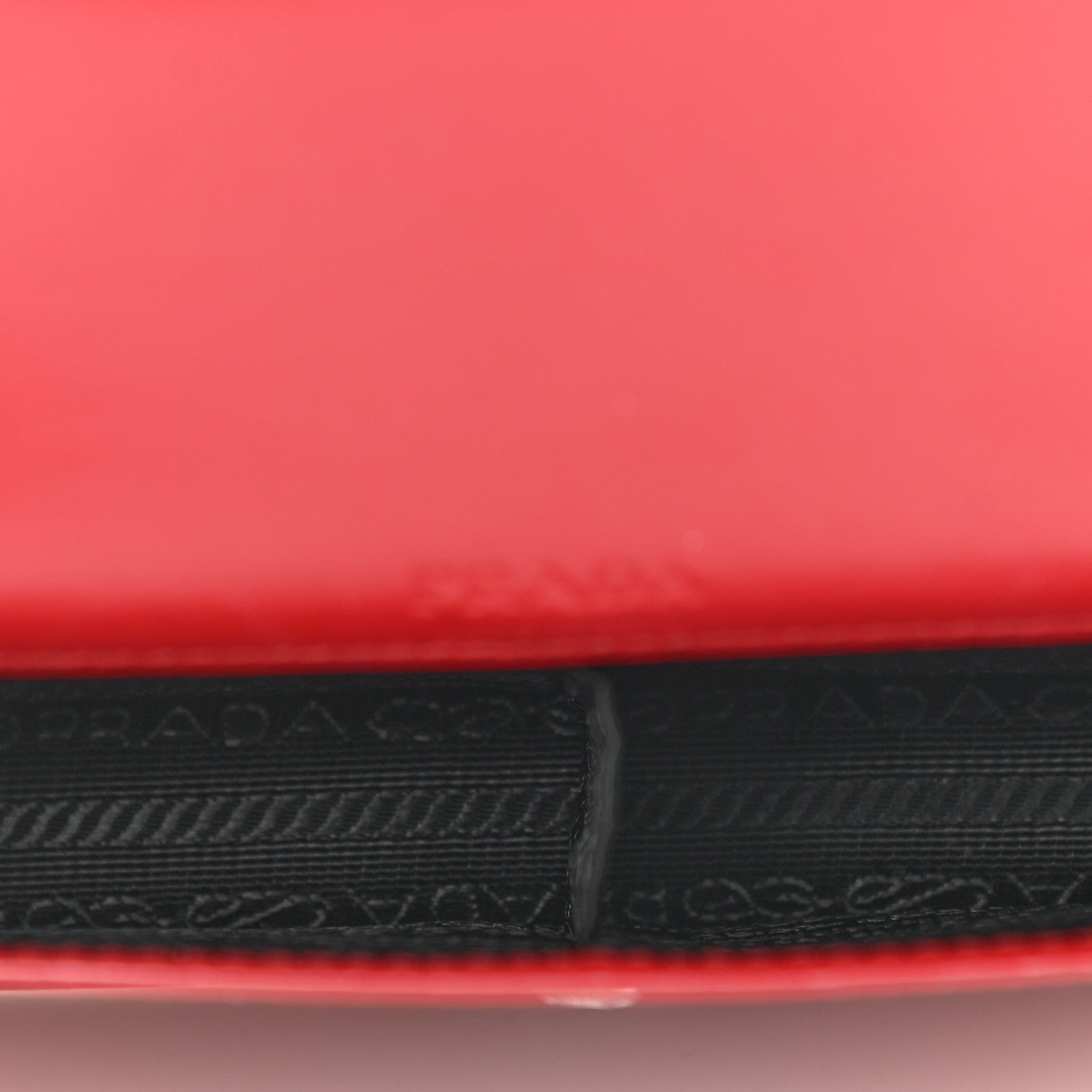 Prada Spazzolato Playing With Cards Case Scarlatto 6 of 9