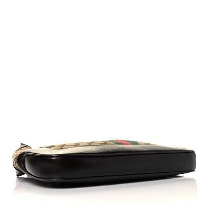 Gucci Monogram Web Jackie O Hobo Dark Brown 4 of 11