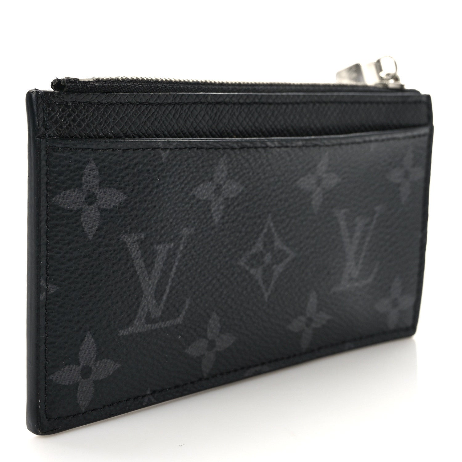 Louis Vuitton Reverse Monogram Eclipse Taiga Coin Card Holder 3 of 6