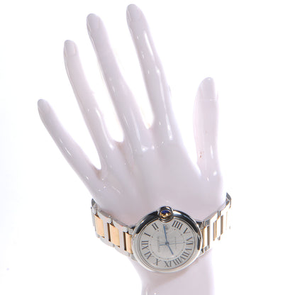 Cartier Stainless Steel 18K Yellow Gold 42mm Ballon Bleu De Automatic Watch 2 of 9