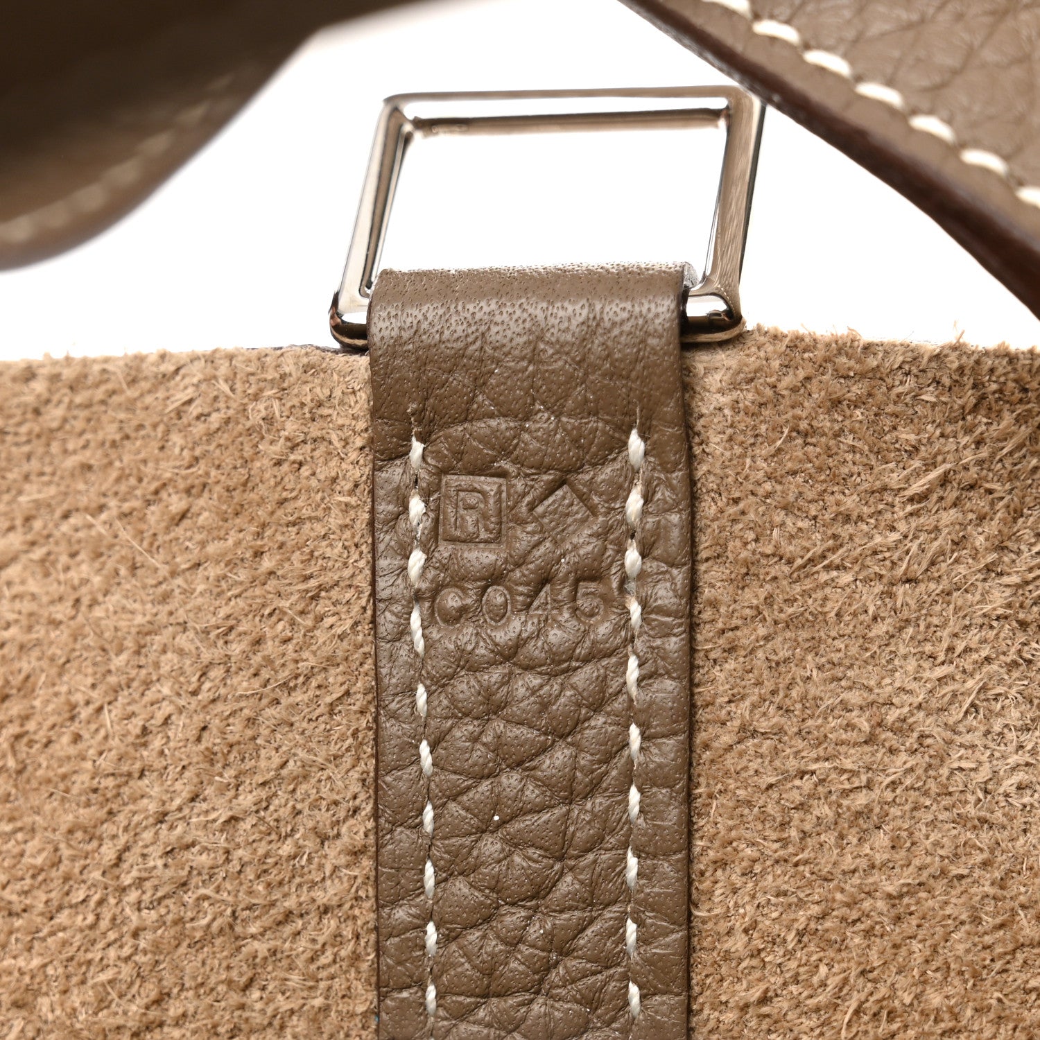Hermes Taurillon Clemence Picotin Lock 18 PM Etoupe 7 of 12