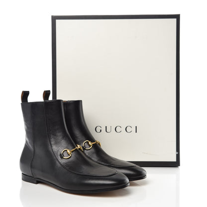 Gucci Malaga Kid Womens Jordaan Ankle Boots 36.5 Black 9 of 9