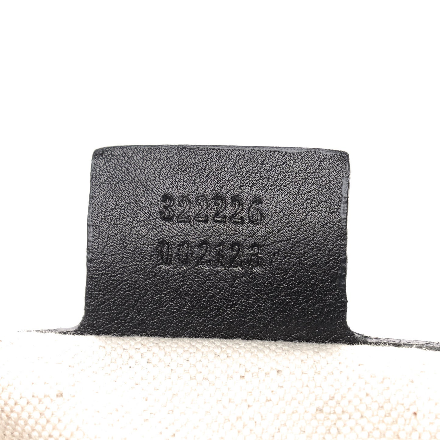 Guccissima Medium Emily Hobo Black