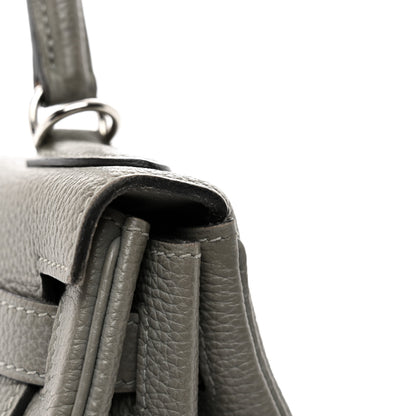 Hermes Togo Kelly Retourne 28 Gris Mouette 12 of 16