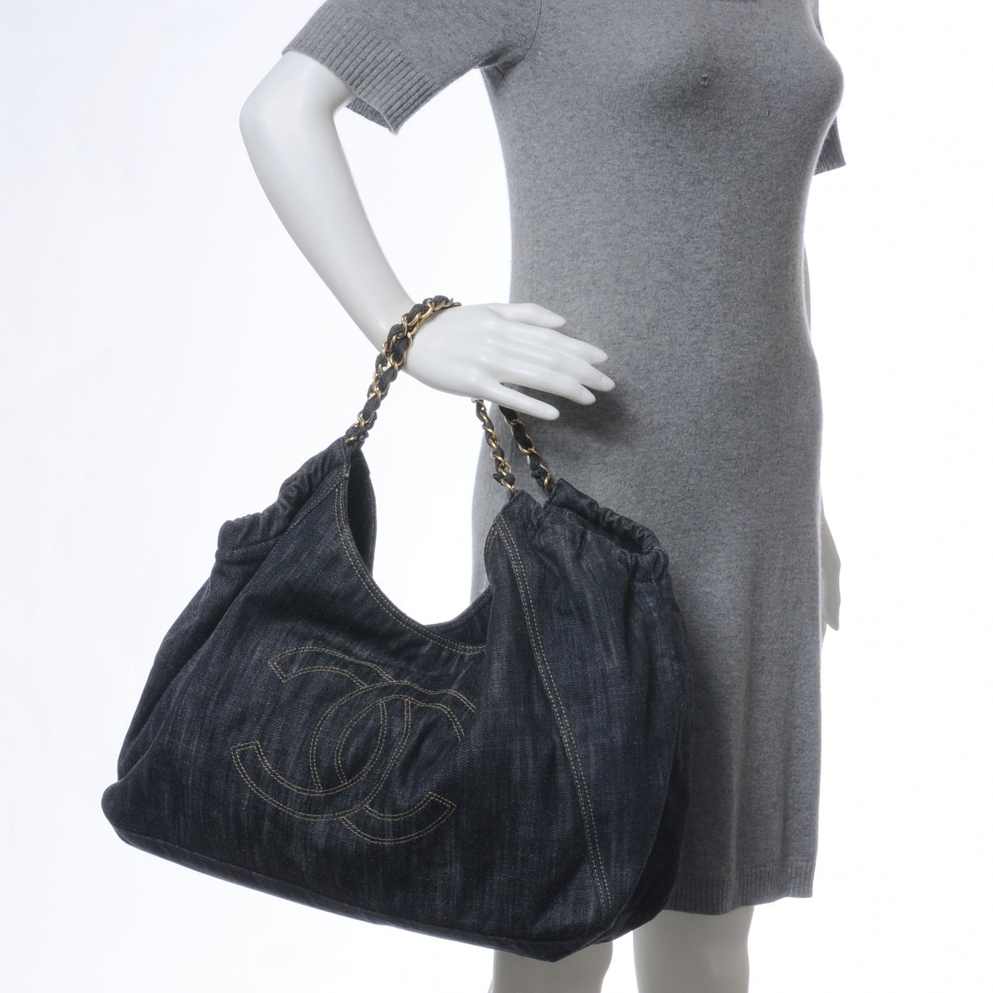 Denim XL Coco Cabas Tote