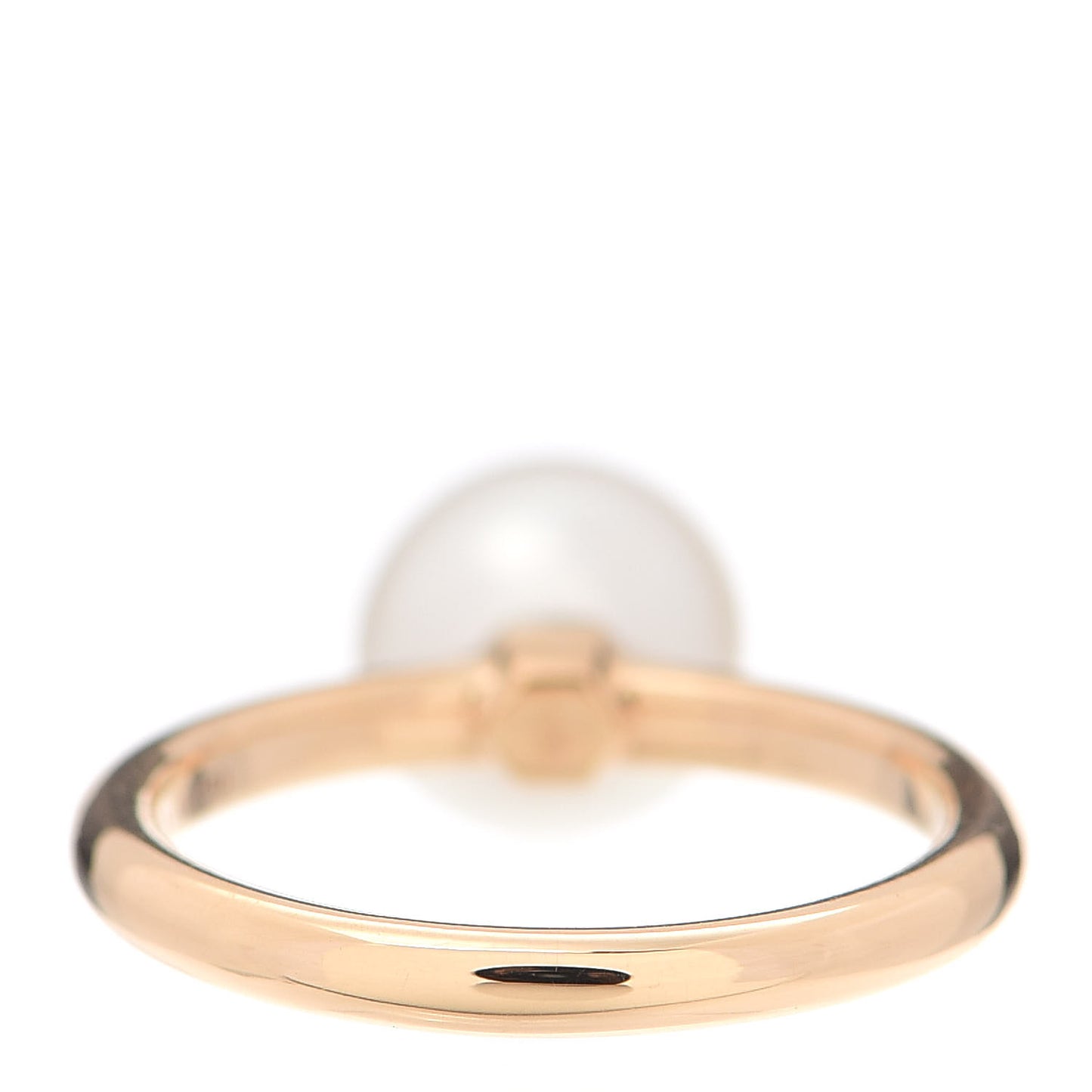 18K Rose Gold Pearl 8mm HardWear Ball Ring 47 4