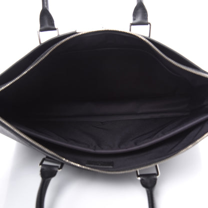 Louis Vuitton Taiga Anton Soft Briefcase Black 5 of 13