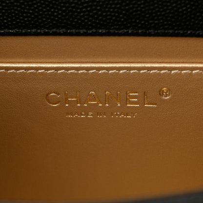 Chanel Caviar Quilted Small Carry Me Top Handle Flap Black 6 of 10