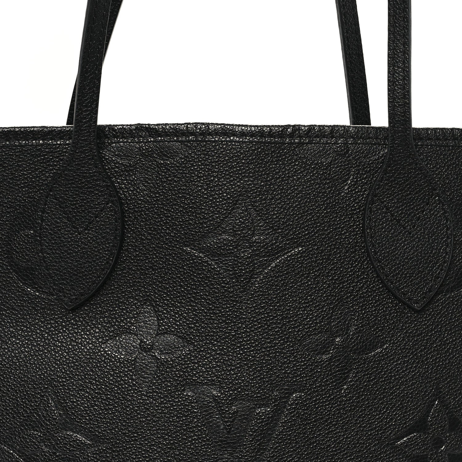 Louis Vuitton Empreinte Monogram Giant Neverfull MM Black 7 of 11