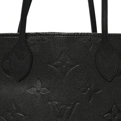 Louis Vuitton Empreinte Monogram Giant Neverfull MM Black 7 of 11