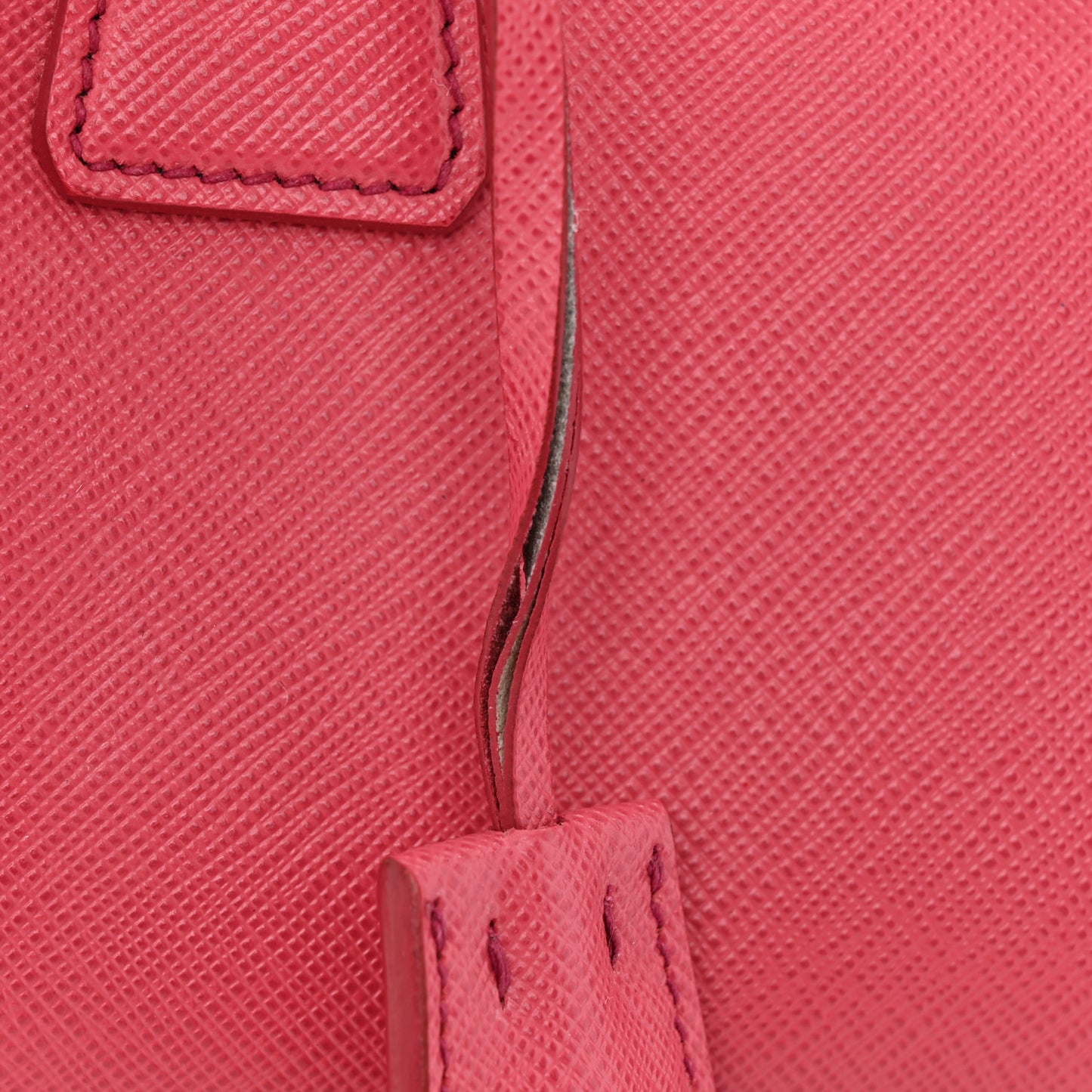 Saffiano Lux Convertible Bowler Peonia