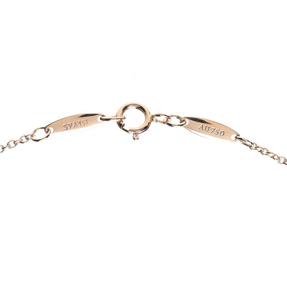 Tiffany 18K Rose Gold Diamond .10ct Elsa Peretti Diamonds by the Yard Pendant Necklace 4 of 5