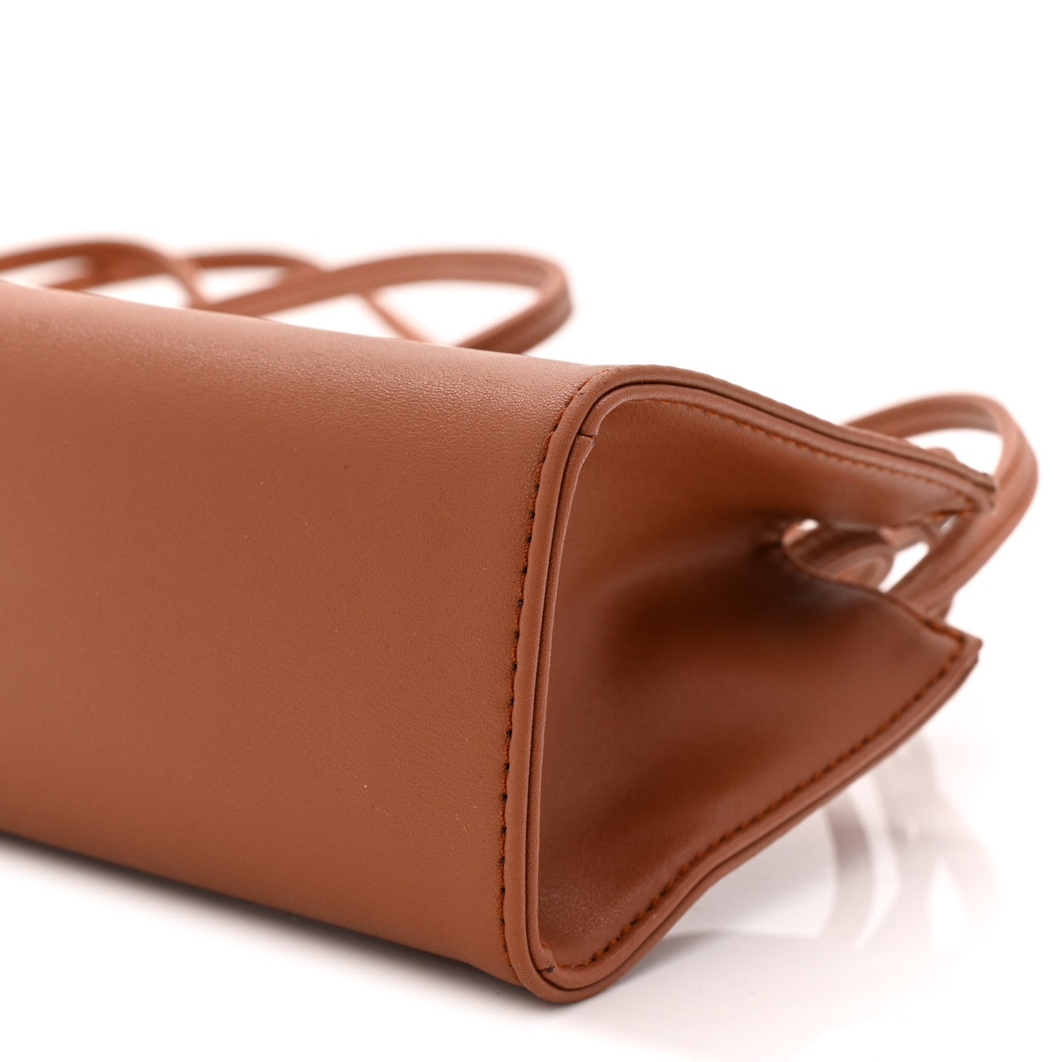 Telfar Vegan Leather Small Shopping Bag Tan 9 of 12
