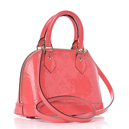Louis Vuitton Vernis Alma BB Rose Litchi 3 of 14