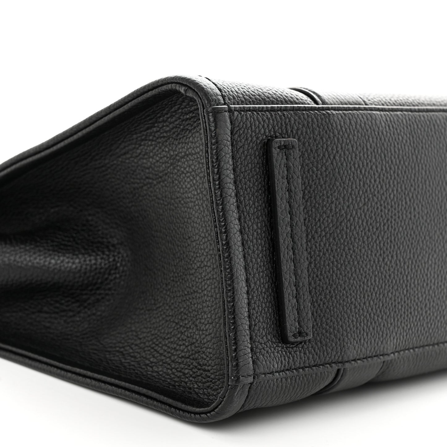 Grained Calfskin Medium The Tote Bag Black