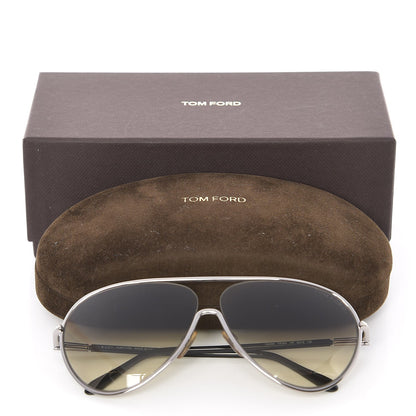 Tom Ford Cecillio Aviator Sunglasses TF204 Black 8 of 8