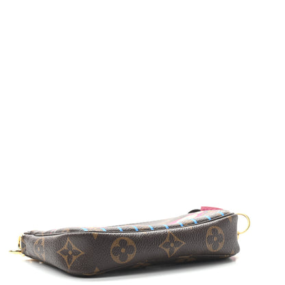 Louis Vuitton Monogram 2020 Christmas Animation Roller Coaster Mini Pochette Accessories Pivoine 6 of 6
