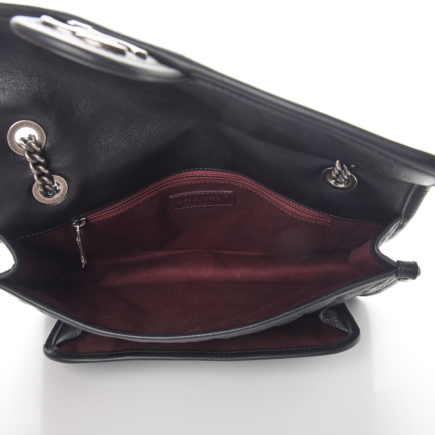 Chanel Calfskin Medium Casual Riviera Flap Black 5 of 7