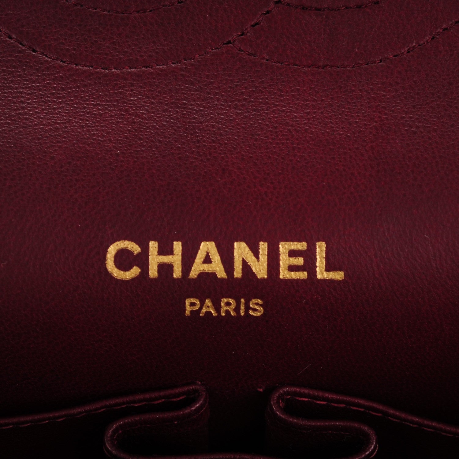 Chanel Lambskin Quilted Medium Double Flap Bijoux Chain Black 6 of 8