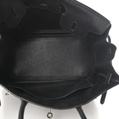 Hermes Taurillon Clemence Birkin 30 Black 5 of 15
