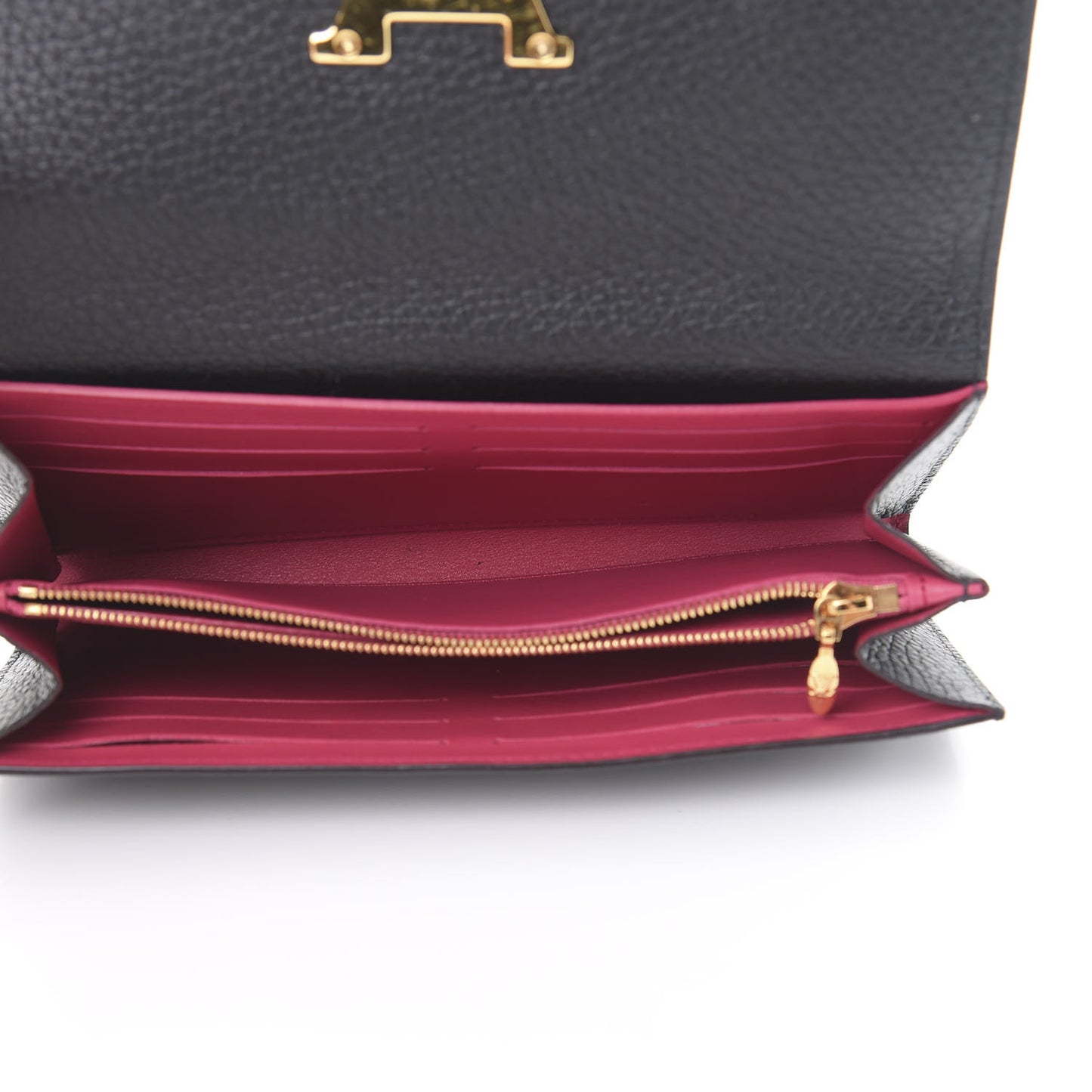 Taurillon Capucines Wallet Black