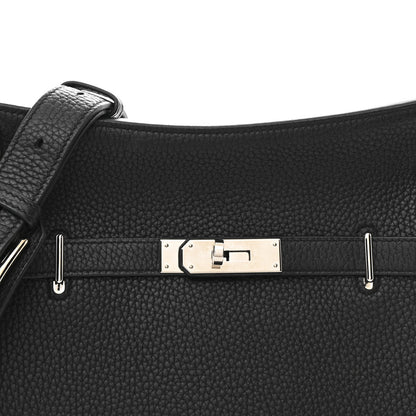 Hermes Taurillon Clemence Jypsiere 28 Black 8 of 10
