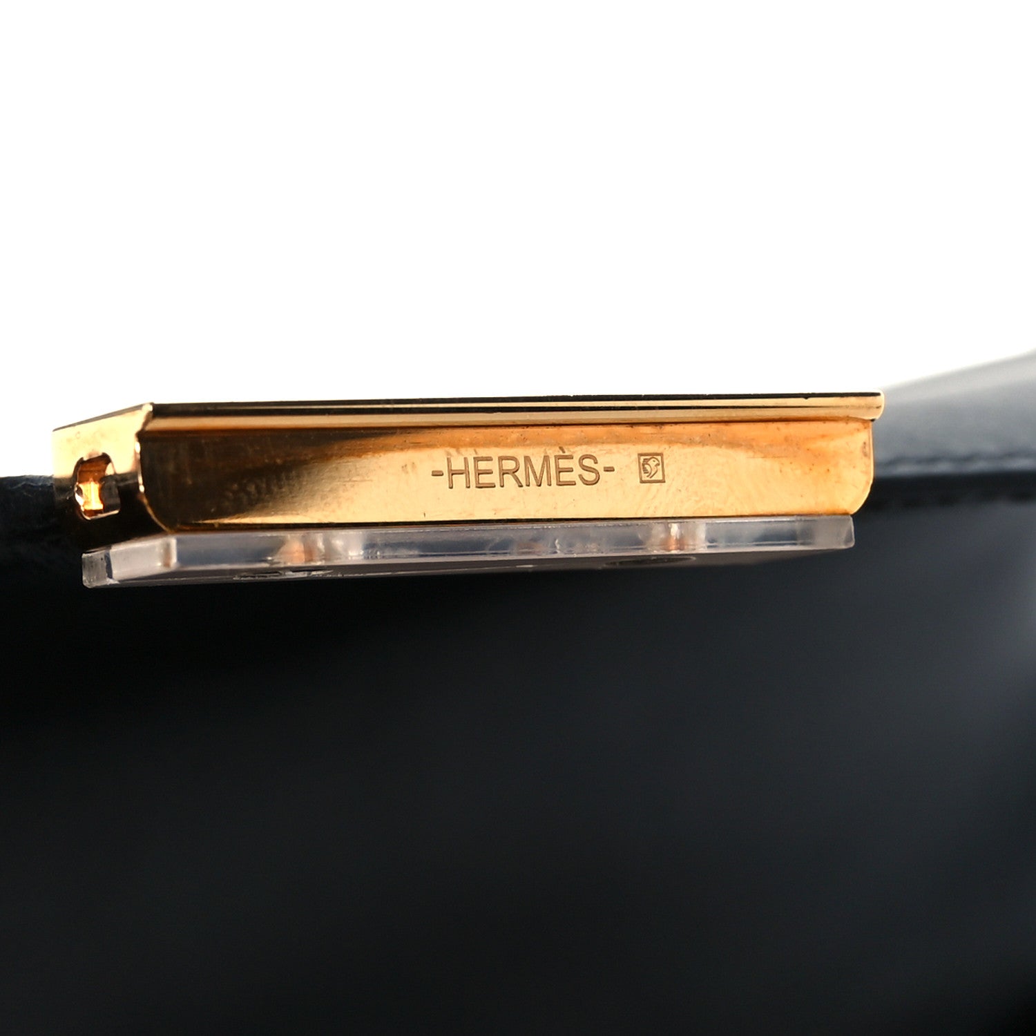 Hermes Swift Horseshoe Constance Elan 25 Black 7 of 12