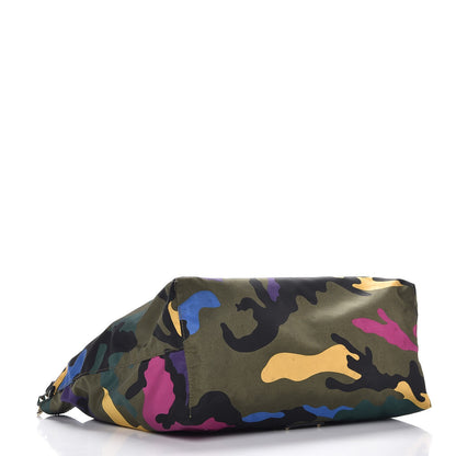 Valentino Garavani Canvas Camouflage Rockstud Reversible Tote Multicolor 6 of 20